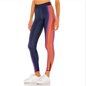Cor Ultracor Comet Midnight Blue Orange Leggings size small